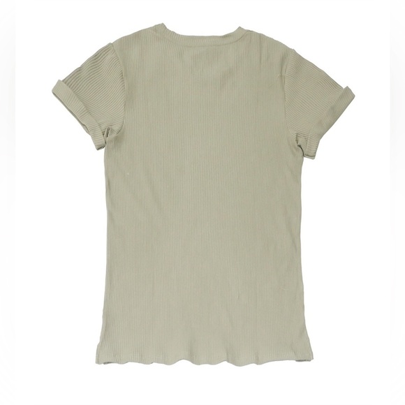 Oak Essential Ribbed T-Shirt - Picture 2 of 3